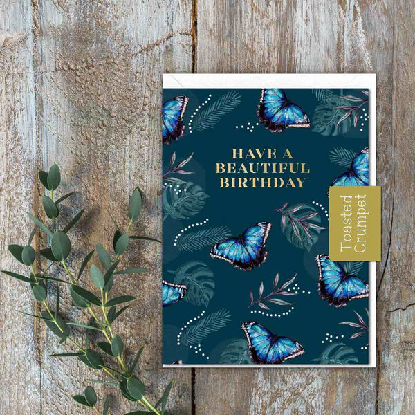 Beautiful Birthday Butterflies Mini Card