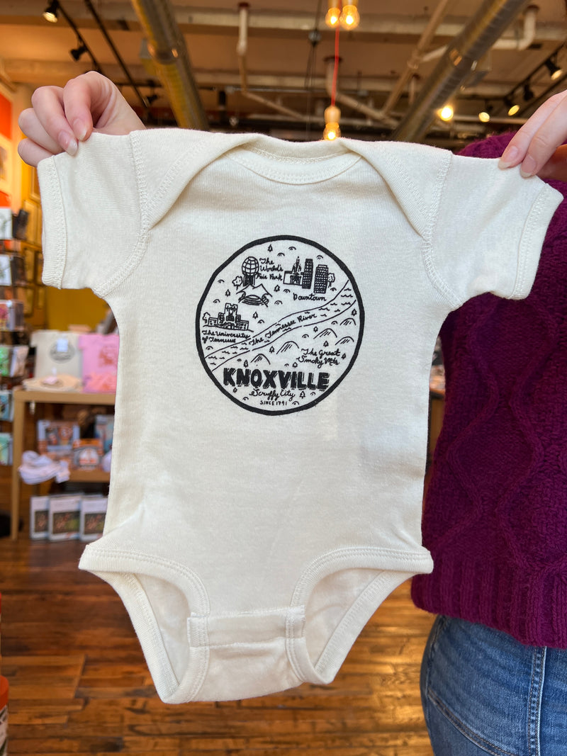 Knox Map Onesie  - Paris Woodhull