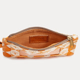 Fabric ID Pouch - Harlequin Orange