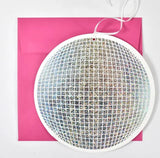 Disco Ball Hangable Card