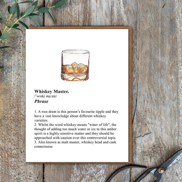 Whiskey Master Card
