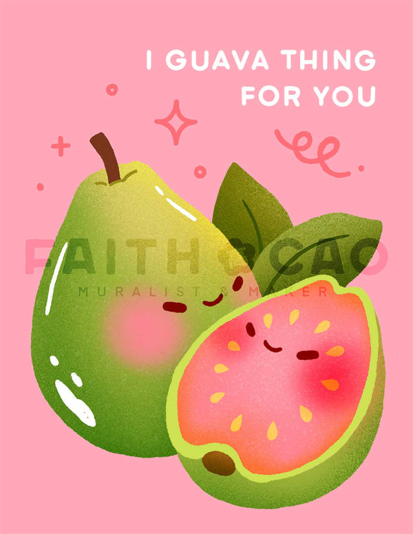 Guava Love Card