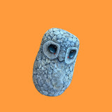 Small Appalachian River Rock Owl - Manya Pirkle