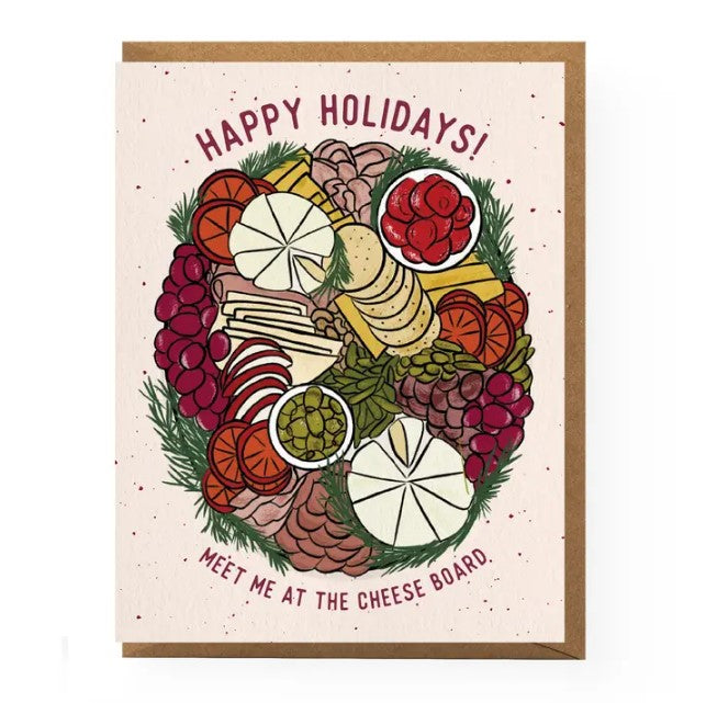 Charcuterie Board Card: Holiday