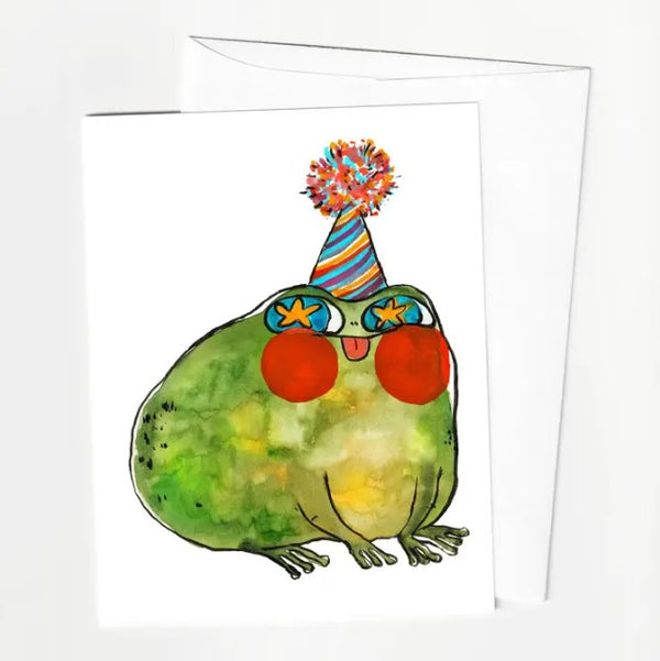 Birthday Frog Card