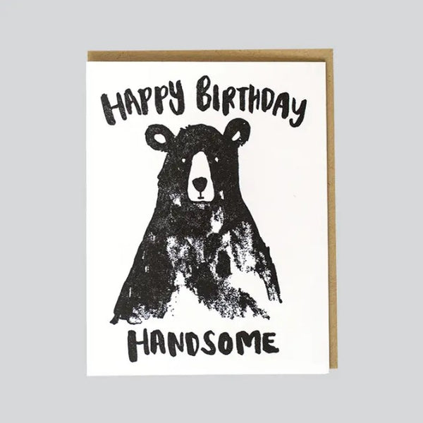 Handsome Bear Birthday