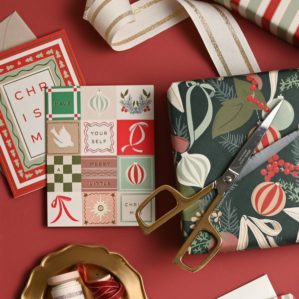 Holiday Patchwork Card