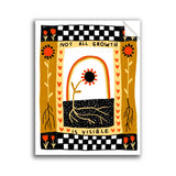 NOT ALL GROWTH IS VISIBLE Sticker - Rani Ban