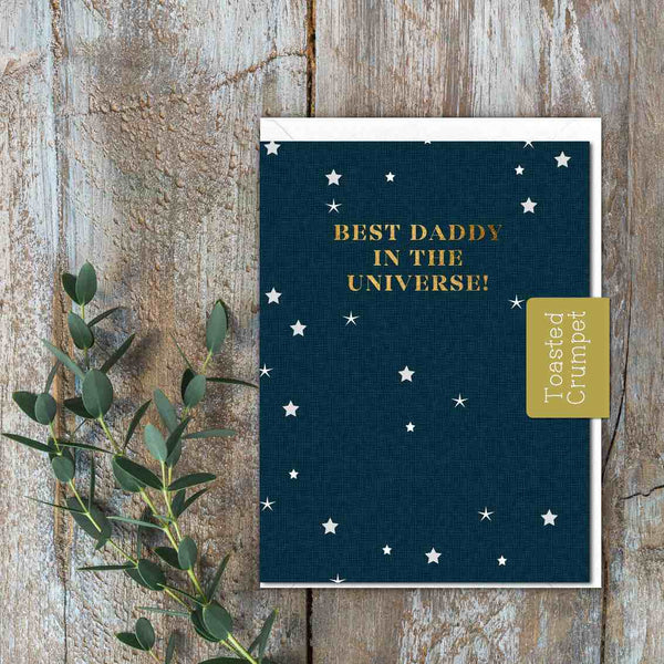 Best Daddy In The Universe Mini Card