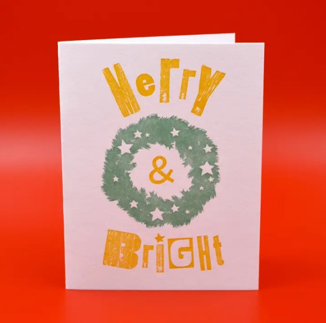 Christmas Wreath Card