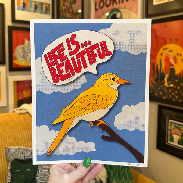 Bird's Eye View Print - 8 x 10