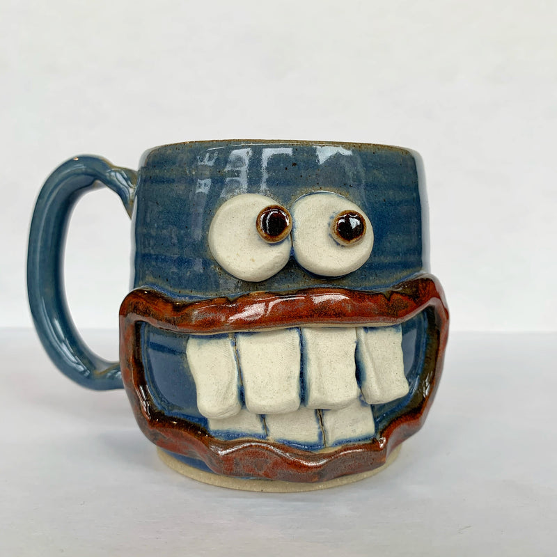 Blue Toothy Mug