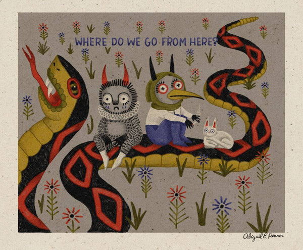 Where do we go? Print - 11 x 14