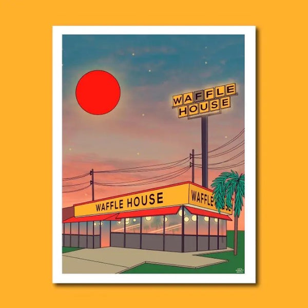 Waffle House 5x7 Print