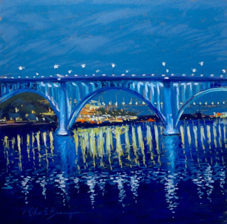 Two Bridges Print - Mike C. Berry