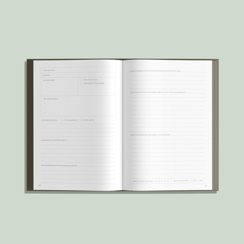 My Travel Journal: A Guided Journal (Gift for Travelers)