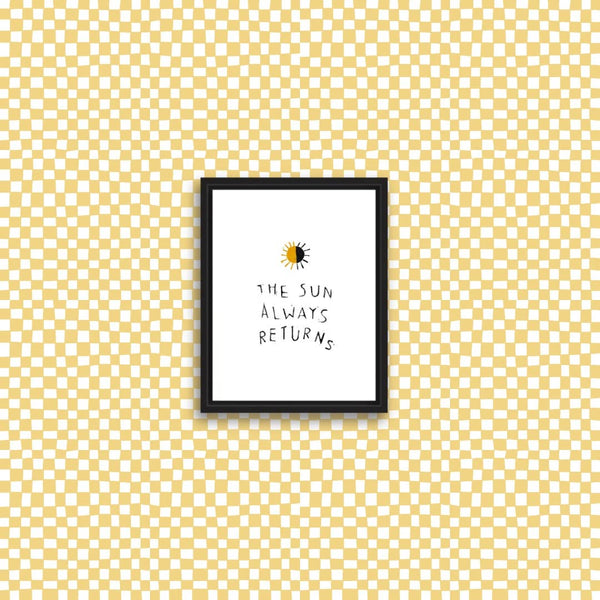 THE SUN ALWAYS RETURNS Art Print - 3.5 x 5 - Rani Ban