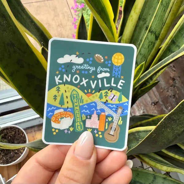 Greetings From Knox Green Sticker - Paris Woodhull