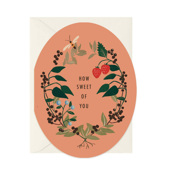 Sweet of You Greeting Card