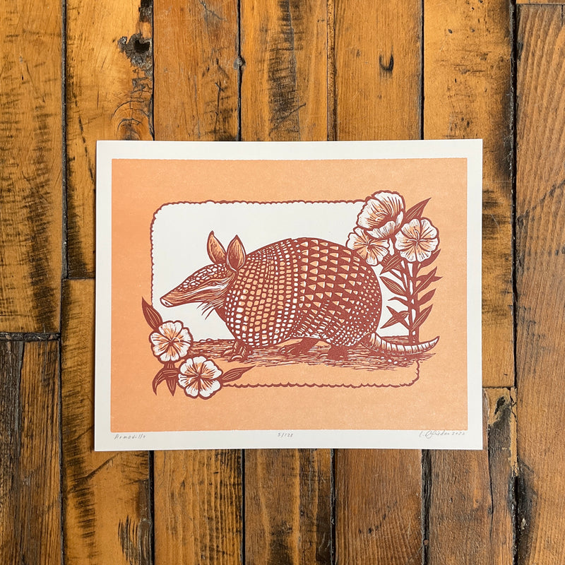Armadillo Print - Camp Nevernice