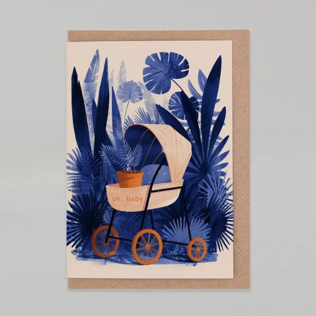 Oh Baby Stroller Card