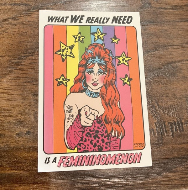 Feminomenon Chappell Postcard