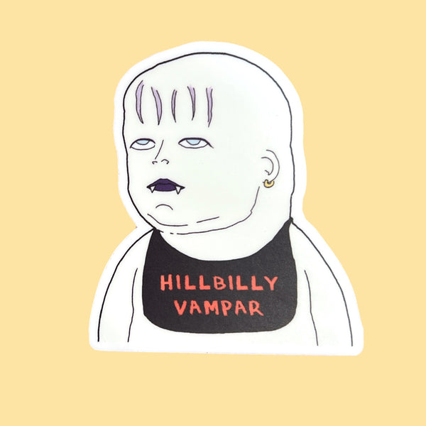 Hillbilly Vampar Sticker