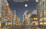 Magnet TN-220 Moon over Gay Street, Knoxville, Tennessee