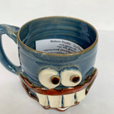 Blue Toothy Mug