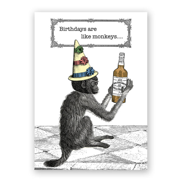 Birthdays Are Like Monkeys - Birthday