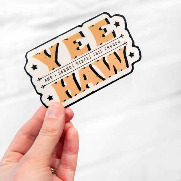 Yee Haw Sticker