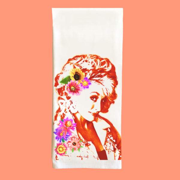 Dolly Floral Tea Towel