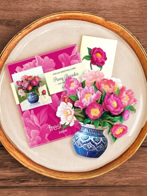 Fresh Cut Paper Flowers - Mini Peony Paradise