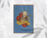 I'll Love You Till I Die Possum Card