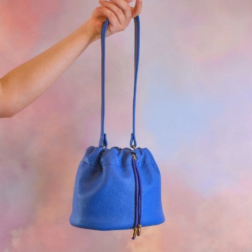 Matisse Blue Duo Bag - Cold Gold