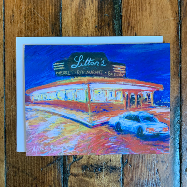 Litton's Restaurant - Art Card