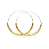 Tube Hoops- Brass -