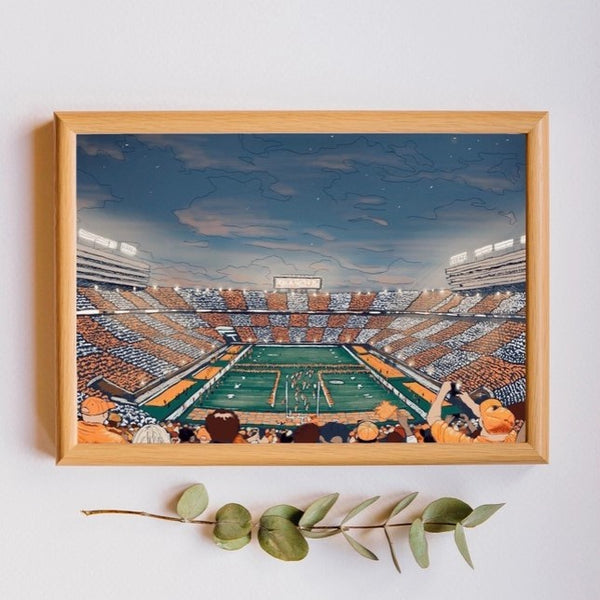 Neyland Stadium Print