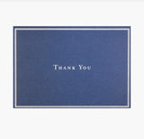 Thank You Navy Cards - Boxed set of 14