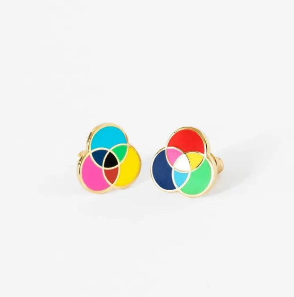 RGB and CMYK Earrings