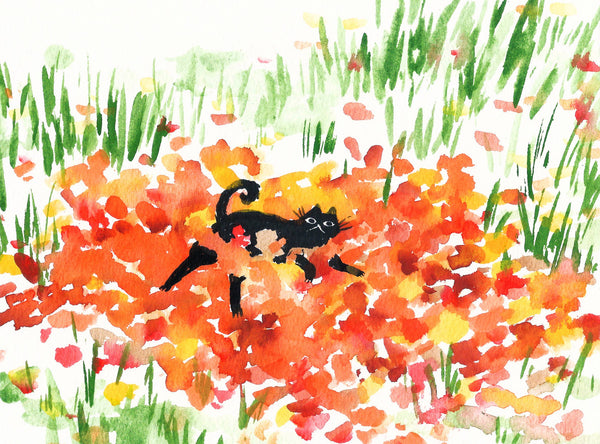 Print - "Caught Rollin'" - 10 x 8
