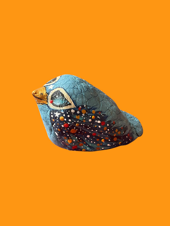 Stars and Dots Clay Birds - Manya Pirkle