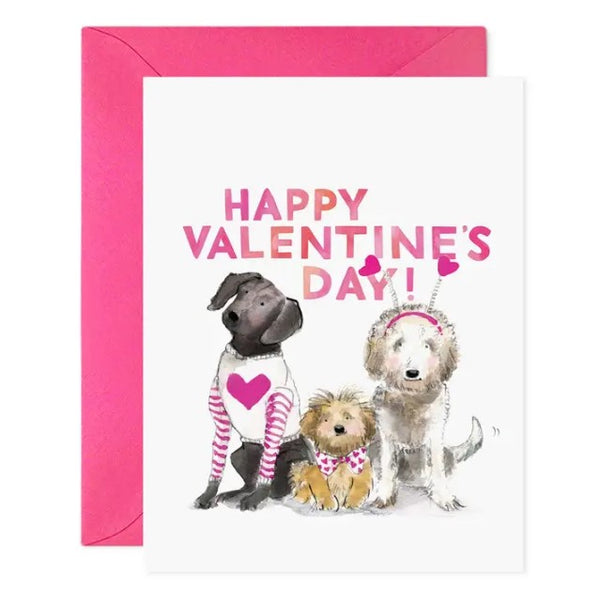 Valentine's Doggies Card