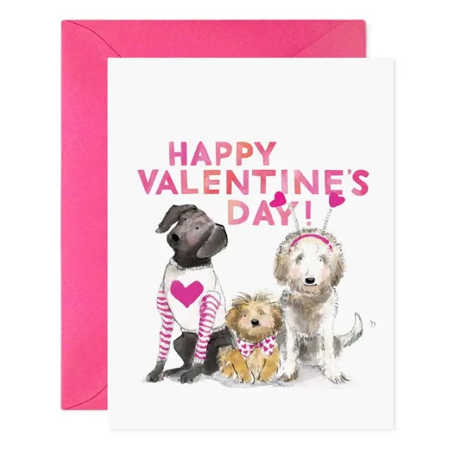 Valentine's Doggies Card