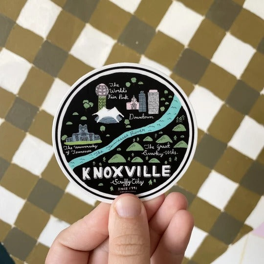 Knox Map Sticker