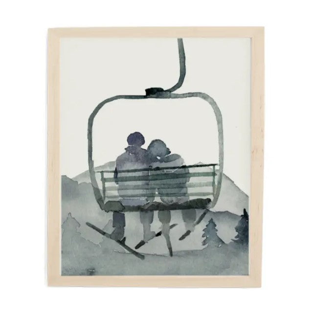 Gondola Ski Print