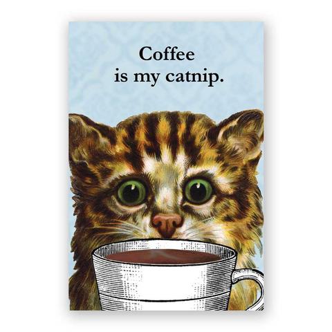 Coffee Catnip Magnet