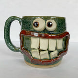 Green Toothy Mug