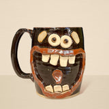 Brown Tooth and Tongue Mug