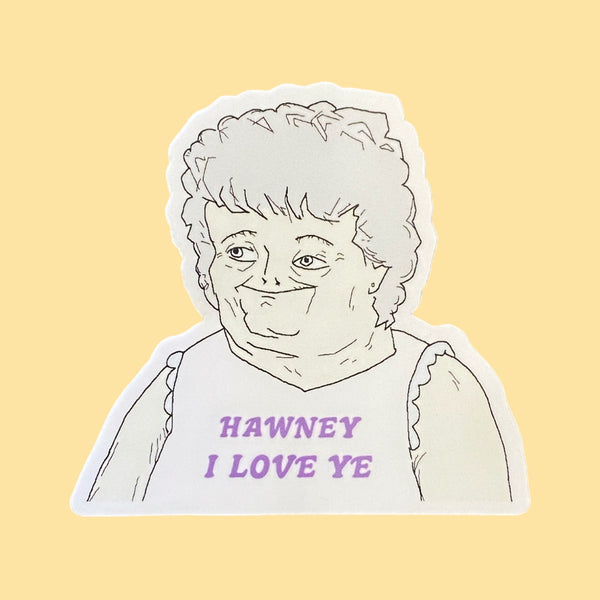 Hawney I love Ye - Sticker